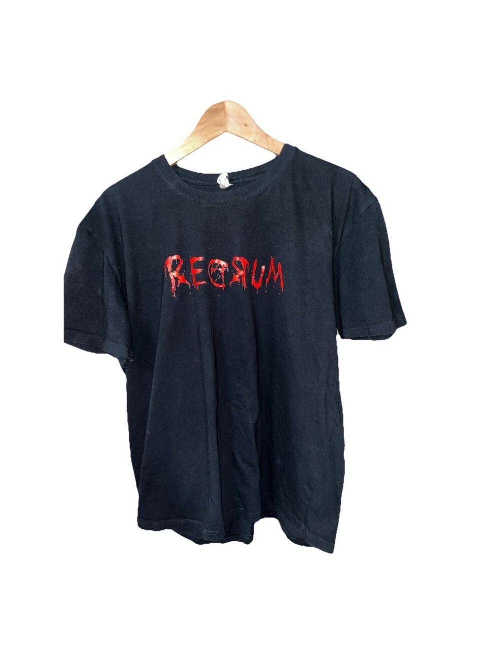 REDRUM The Shining 2XL Halloween Stephen King Overlook Hotel Scary Tee Stanley